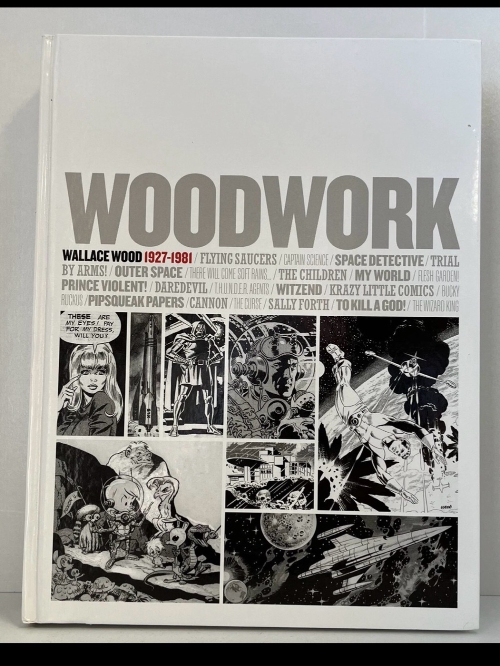 📚WOODWORK: WALLACE WOOD 1927-1981 IDW Hardcover Art Book MINT📚